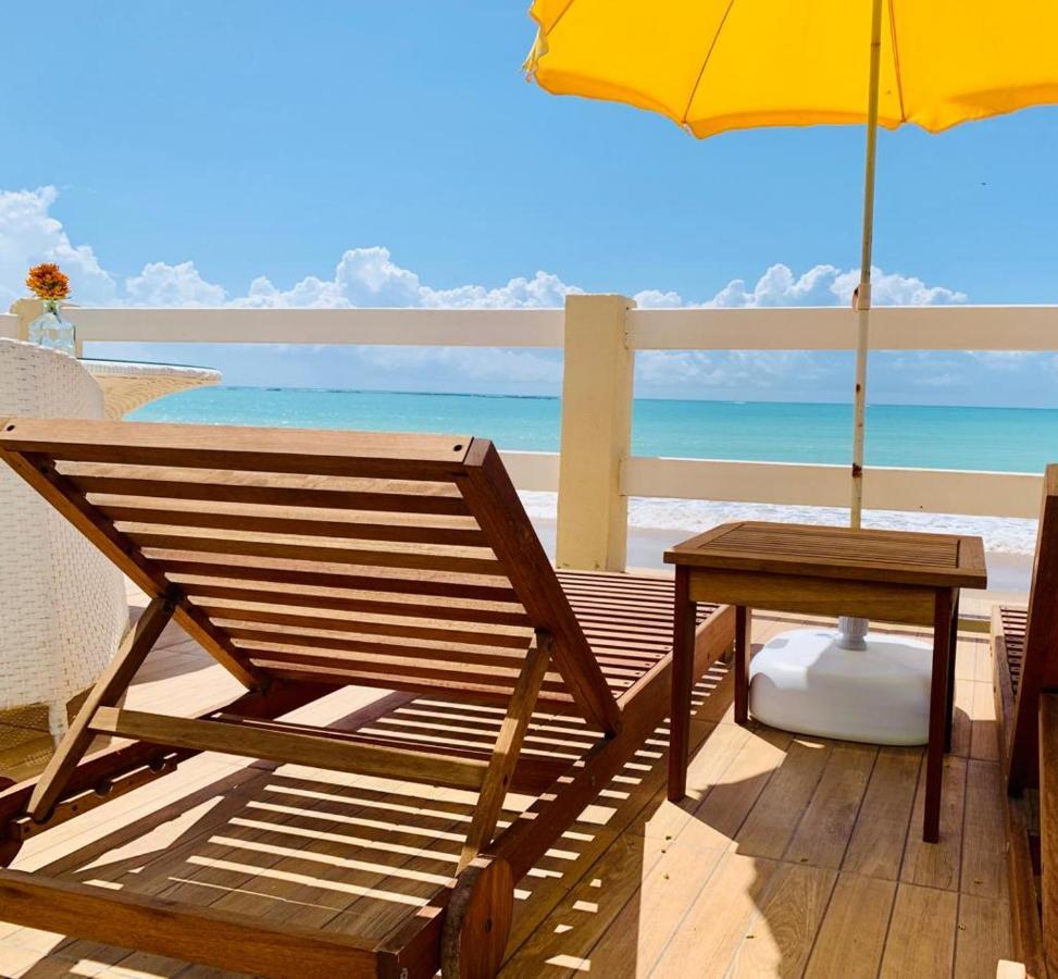 Casa Duplex Beira Mar Com Caseiro De Cortesia Em Maceio Esterno foto