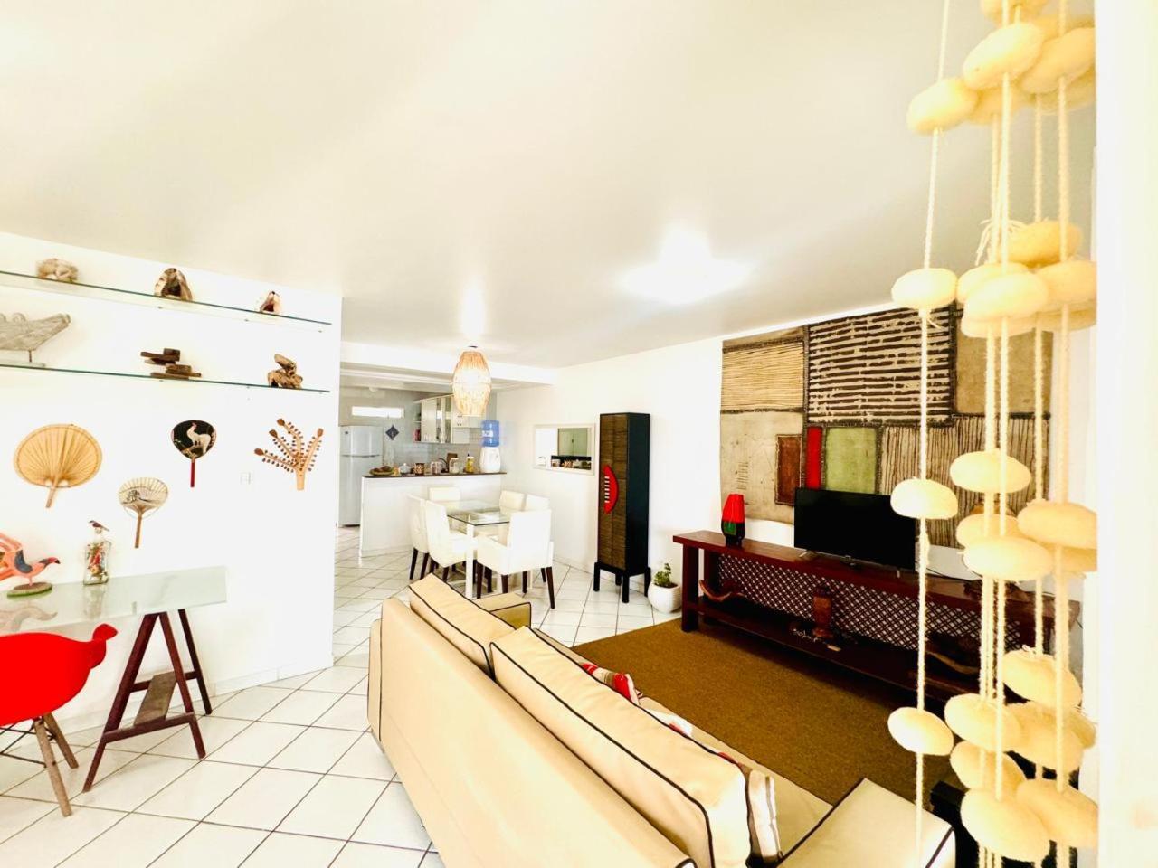 Casa Duplex Beira Mar Com Caseiro De Cortesia Em Maceio Esterno foto